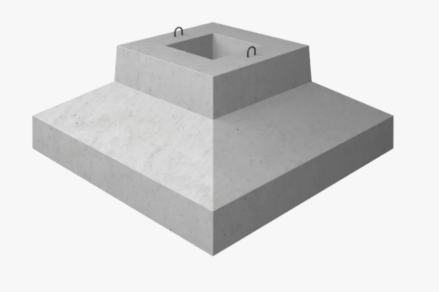 Фундаменты цельные под колонны Ф